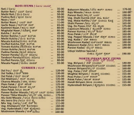 Udupi Vaibhav menu 5