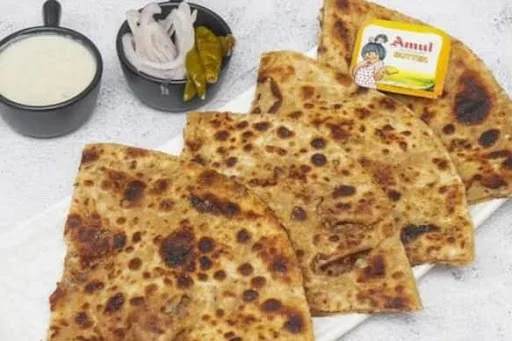 2 Aloo Paratha With Dahi