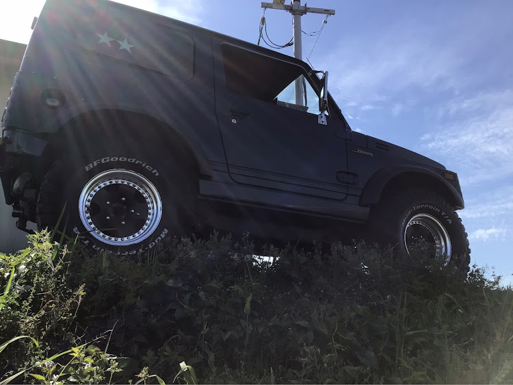 ジムニーのホワイトレター・軽貨物車４ナンバー組合・お題に参加して申し訳ありません。・ラブレターfrom💌Canada・いつもイイネ&コメントありがとうございます🙇‍♂️に関するカスタム事例の投稿画像2枚目