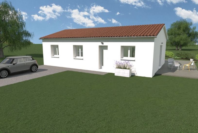  Vente Terrain + Maison - Terrain : 417m² - Maison : 80m² à Bas-en-Basset (43210) 