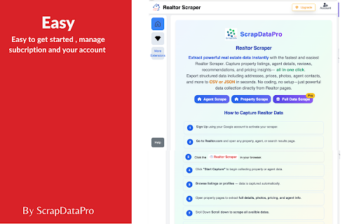Realtor Scraper - Extract Realtor listings and agents screenshot 5
