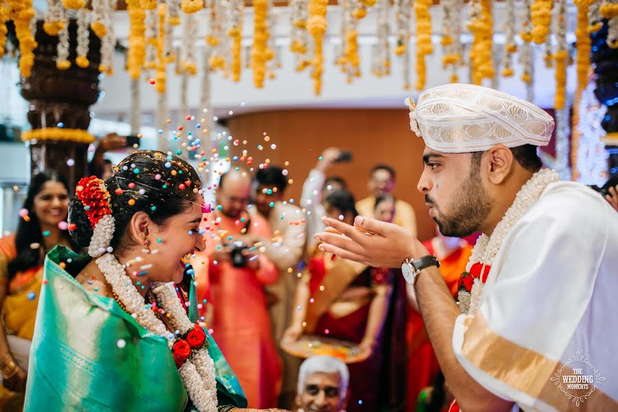 Pulmafotograaf Kiran Kumar (theweddingmoment). Foto tehtud 22 oktoober 2019