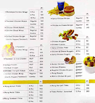 Venky's Chicken Experience menu 1