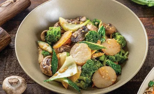 Stir-Fried Exotic Vegetables (Serves 1-2)