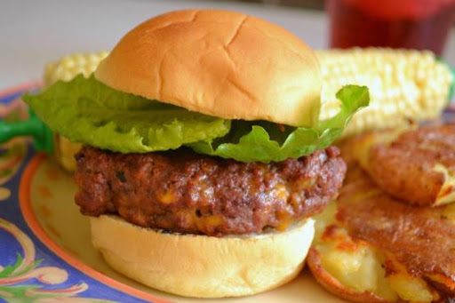 Easy Ranch Cheeseburgers