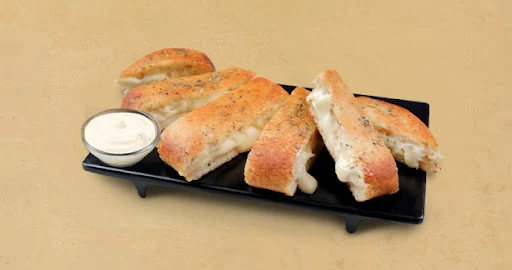 Cheese Burst Garlic Breadsticks + Cheesy Dip [FREE]