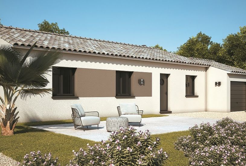  Vente Terrain + Maison - Terrain : 823m² - Maison : 120m² à Saint-Maurice-sur-Eygues (26110) 