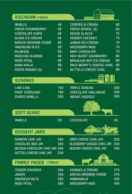 United Farmers Creamery menu 2