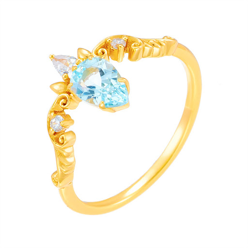 Title 1, Japanese Vintage Light Luxury Ring for Women De...
