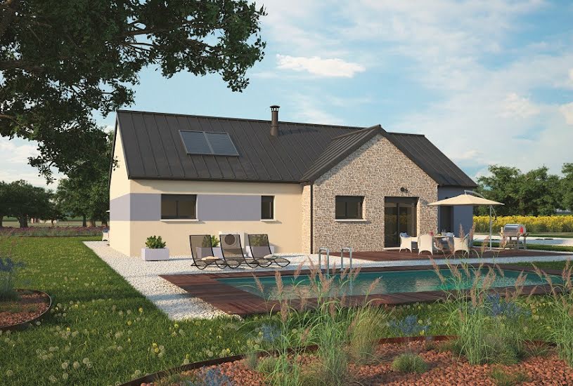  Vente Terrain + Maison - Terrain : 1 000m² - Maison : 100m² à Catenay (76116) 