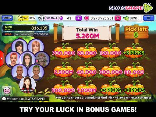 Screenshot SLOTS GRAPE - Casino Games