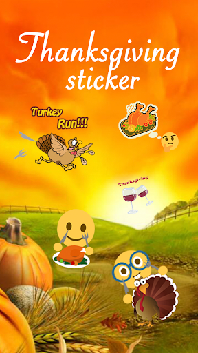 Thanksgiving Day Emoji Sticker