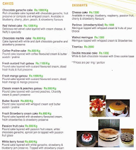 Neffy's - Cakes & More menu 1