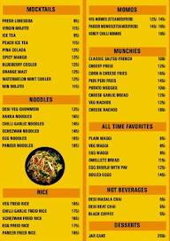 Eat N Score Cafe menu 2