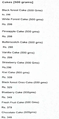 Flora Cake menu 2