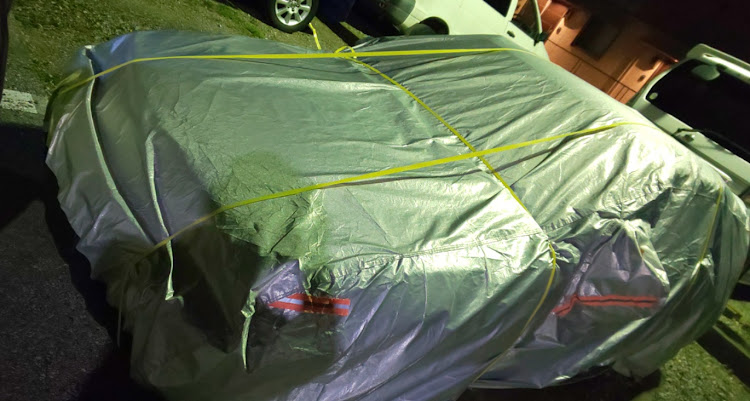 CR-Xのコロナウイルスに負けるな・DIY・ボディカバーに関するカスタム事例の投稿画像1枚目