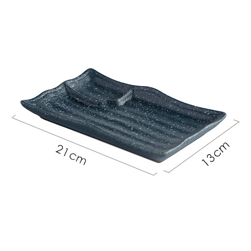 Title 8, Shaped Rectangular Sashimi Sushi Plate, perfect...