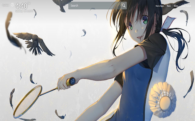 Hanebado Wallpapers Theme New Tab