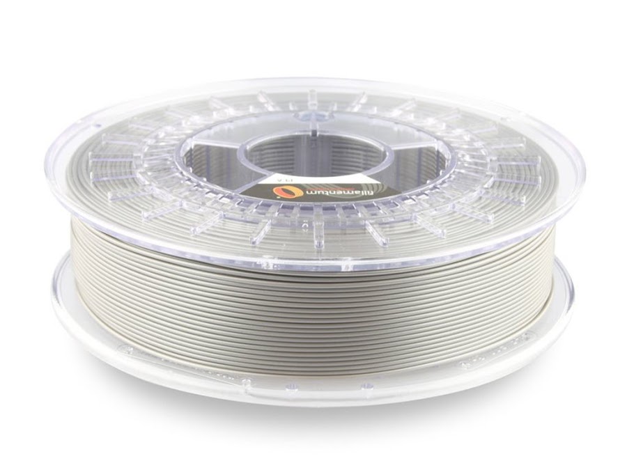 Fillamentum Metallic Grey Flexfill TPU 92A Filament - 2.85mm (0.5kg)