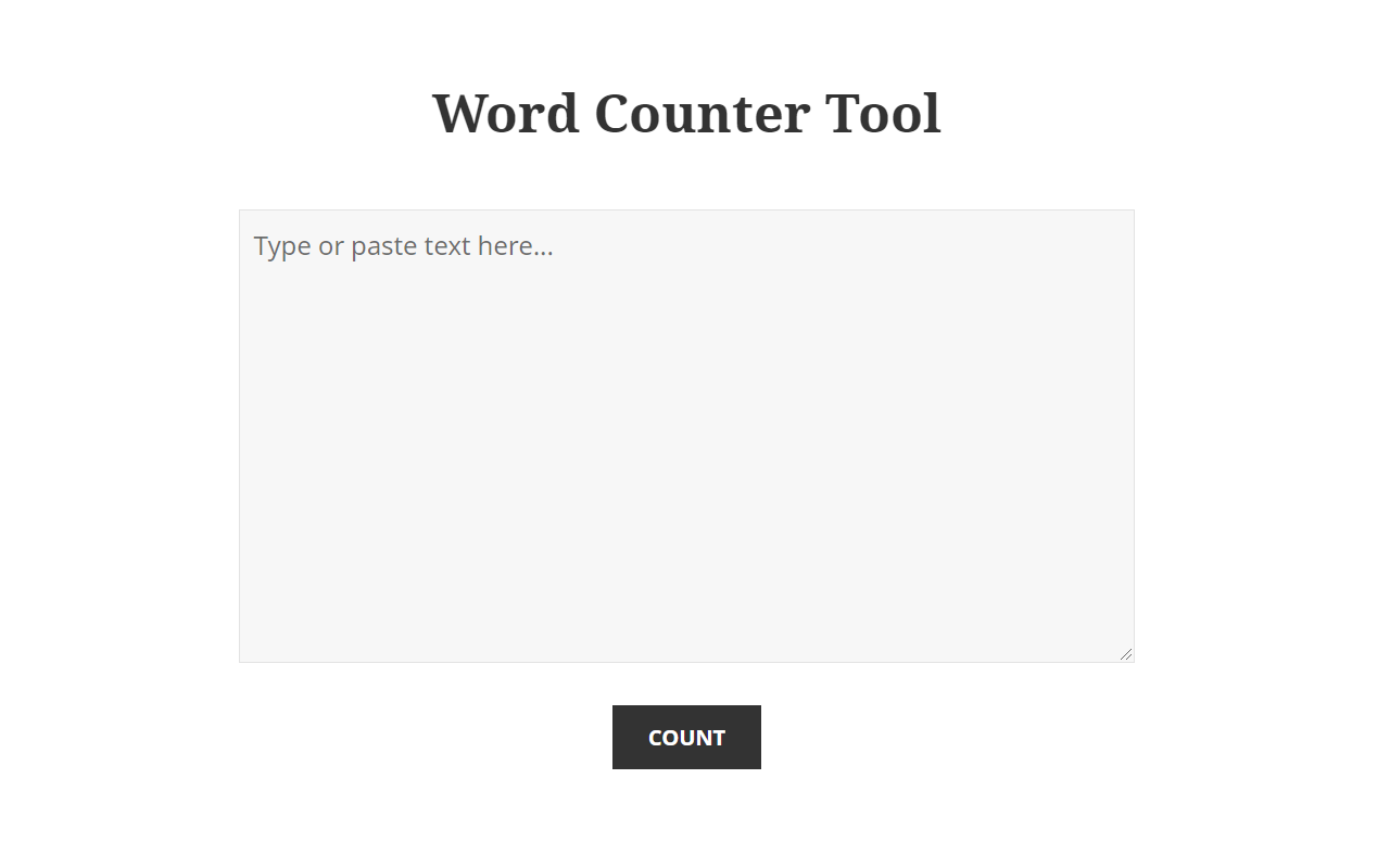 Word Counter Tool Preview image 0