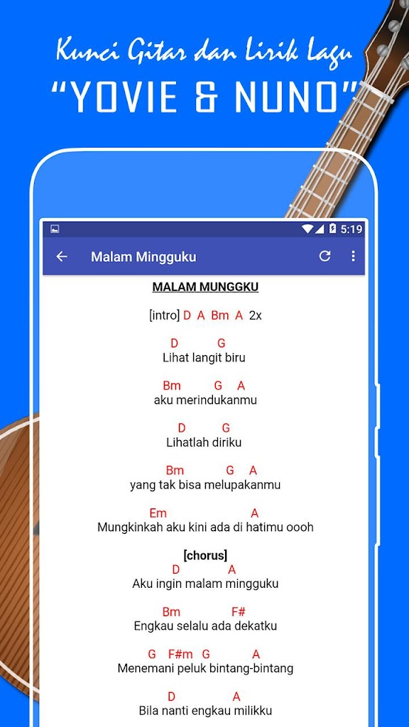 Kunci gitar lagu aku juga sakit seperti dirimu