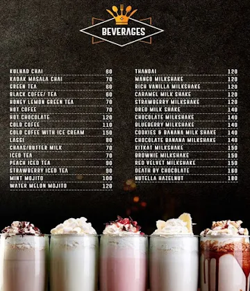 #Heaven's Cafe menu 