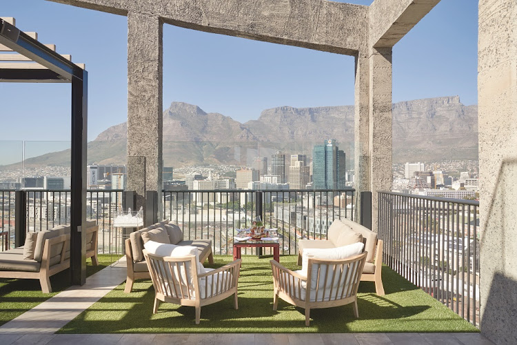 The Willaston Bar at The Silo Hotel offers some of the finest views in Cape Town.