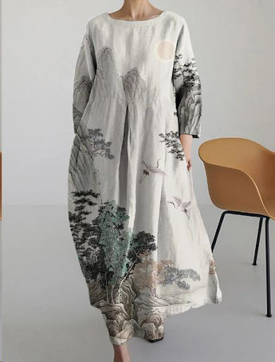 Title 4, 3D Craft Round Neck Sweet Lady Dress – Achieve ...