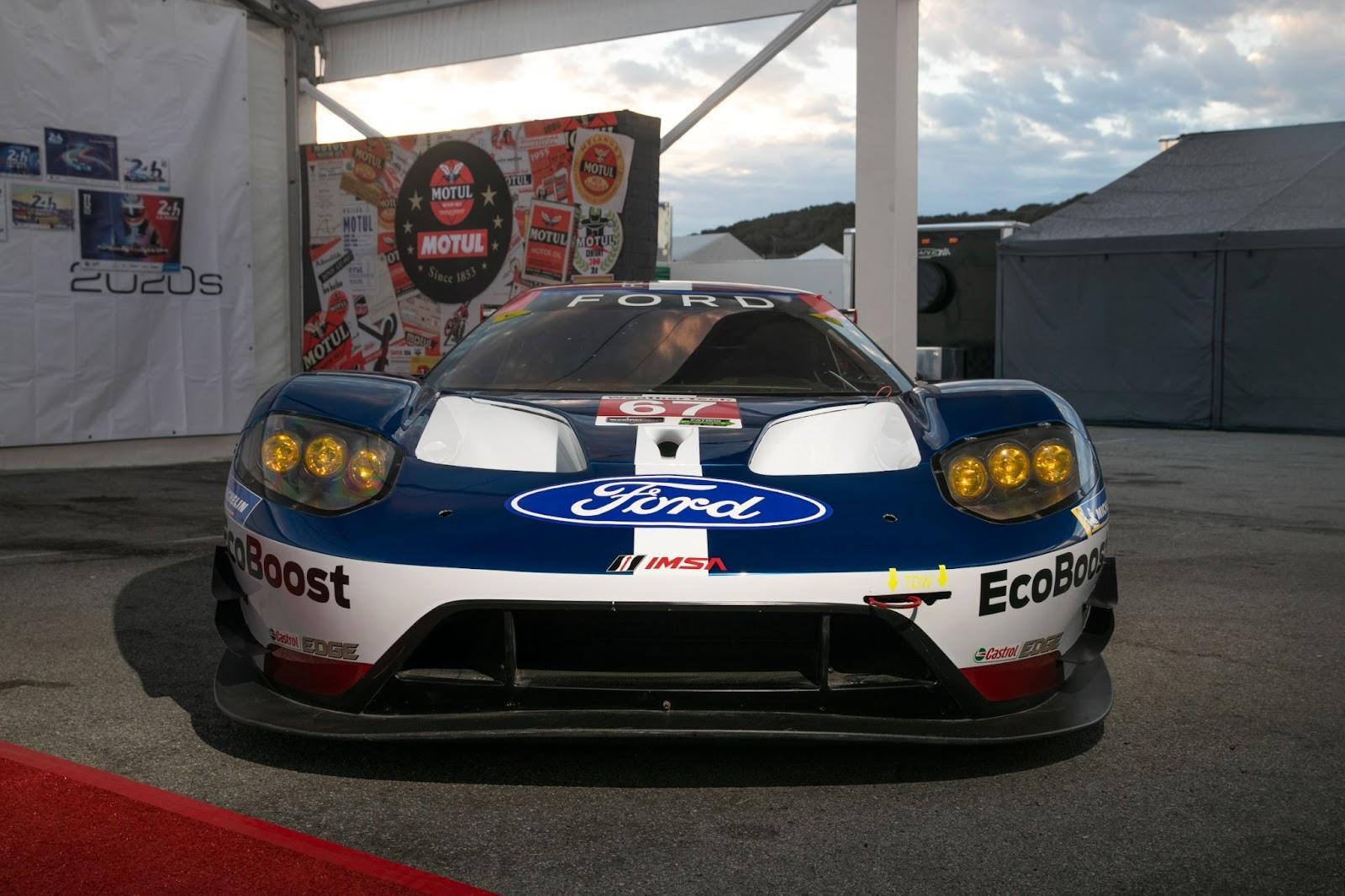 Monterey Motorsports Reunion 2022 Le Mans Ford GT Winner