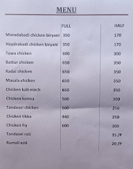 Al Shama Chicken Point menu 1