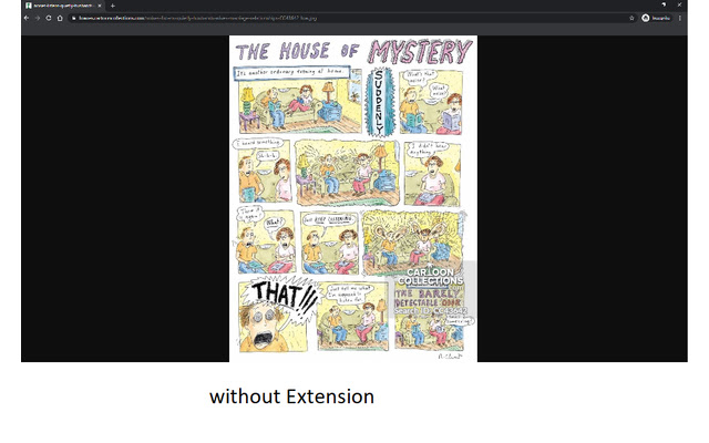 ImageFullWidth chrome extension