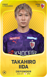 Takahiro Iida 2022-23 • Limited 170/1000