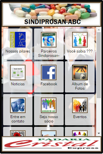 Android application Sindiprosan-abc screenshort