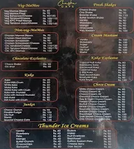 Chaska Cafe menu 1