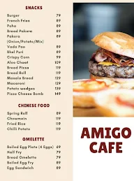 Amigo Cafe menu 2