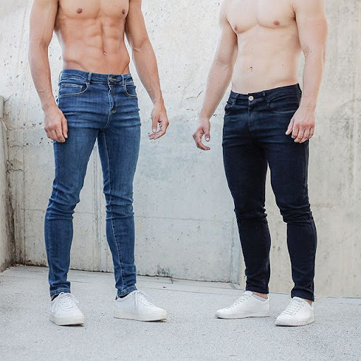 Title 6, Straight Loose Stretch Jeans for All Day Comfor...