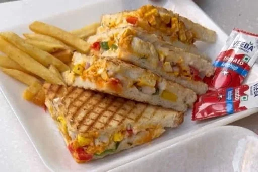 Veggie Paneer Grilled Sandwich