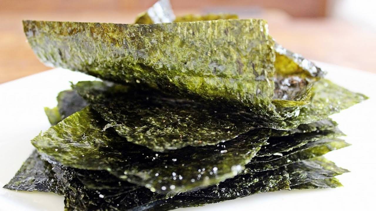 seaweed sebagai snek berkhasiat untuk kanak-kanak