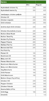 Authentic Flavours menu 3