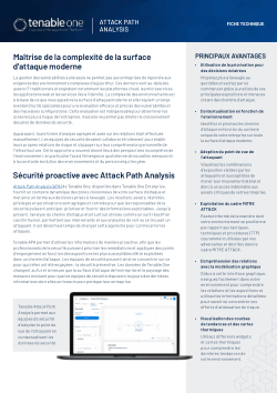 Tenable Attack Path Analysis (APA)