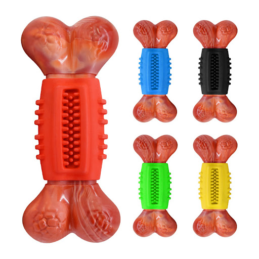 Title 1, Durable Nylon Bone & Rubber Molar Rods for Dogs...