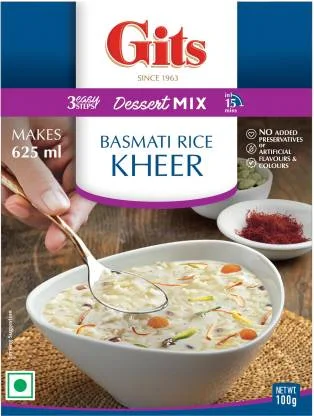 Gits Bas Rice Kheer M - 100 gm