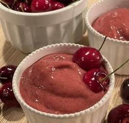 Cherry Pomegranate Nice Cream