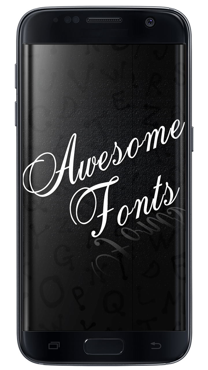 Awesome Fonts Screen 1