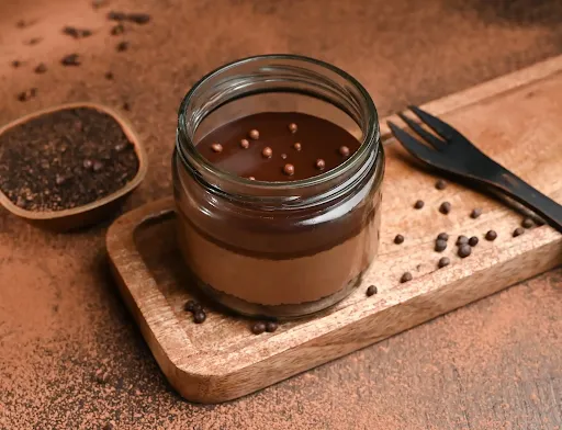 Belgian Chocolate Mousse Jar Cake