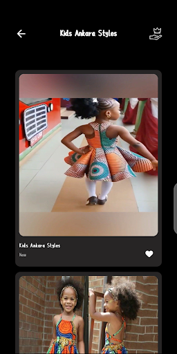 Screenshot Latest kids ankara styles 2024