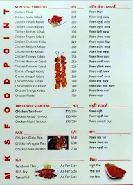 Mk Food Point menu 2