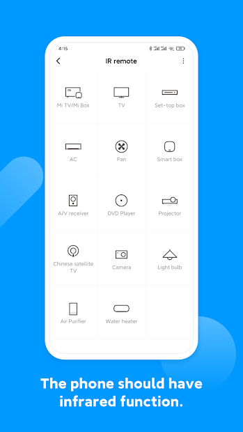 Screenshot 2 Mi Remote controller - for TV, STB, AC and more android