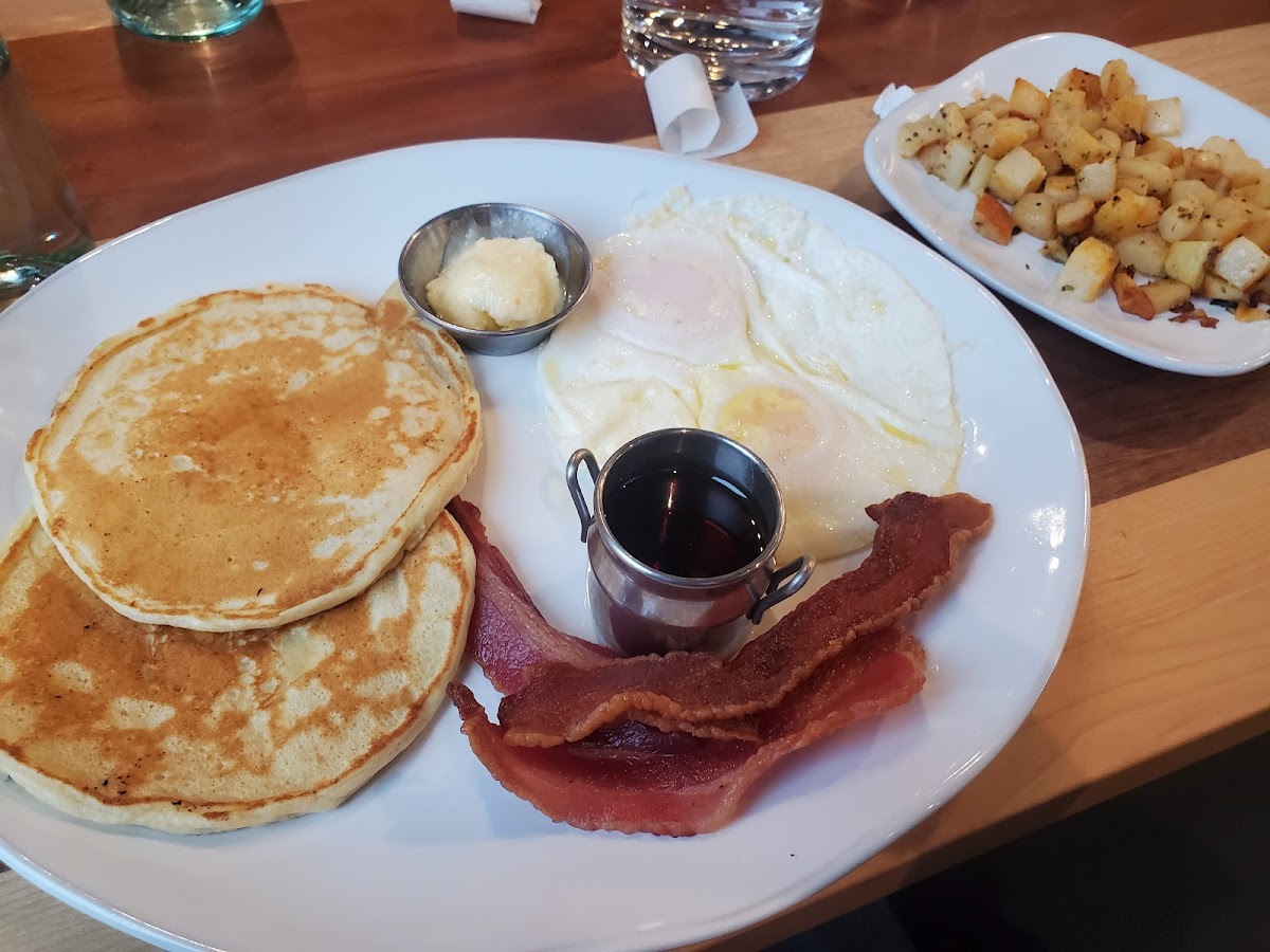 Gluten-Free Pancakes at HomeGrown Wichita at Bradley Fair