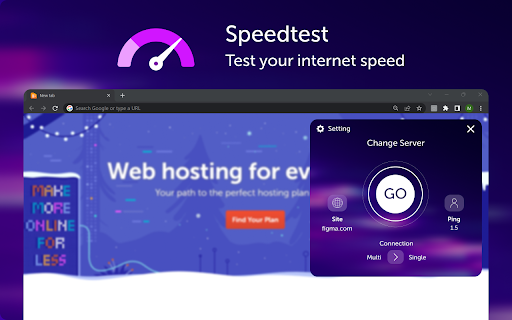 Speed Test - Tester la vitesse d'Internet